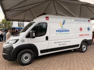 Valparaíso recebe nova ambulância para ampliar atendimento à população