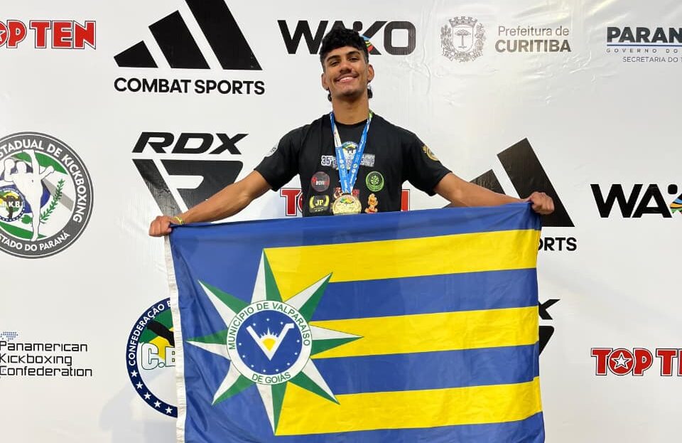 Atleta de Valparaíso conquista oitavo título brasileiro de kickboxing