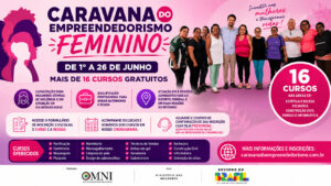 Caravana do Empreendedorismo Feminino oferece 16 cursos gratuitos para mulheres em Valparaíso
