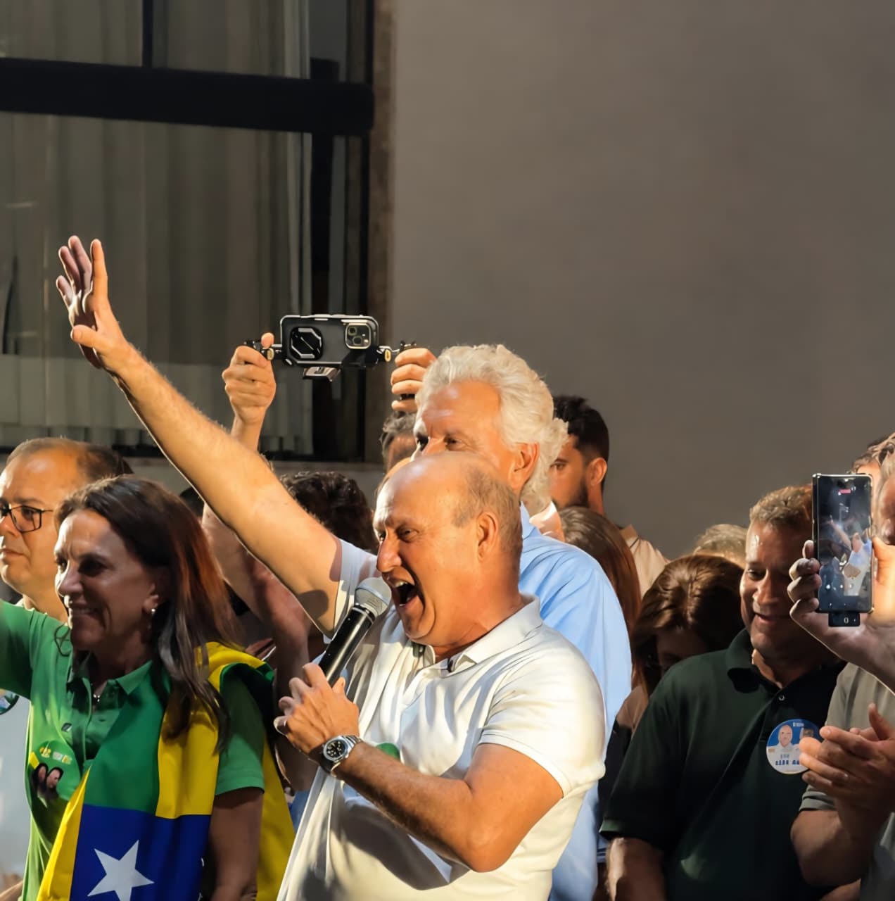 Célio Silveira dá pontapé inicial em sua campanha em Luziânia e faz dois pedidos importantes a Daniel Vilela para o Entorno Sul